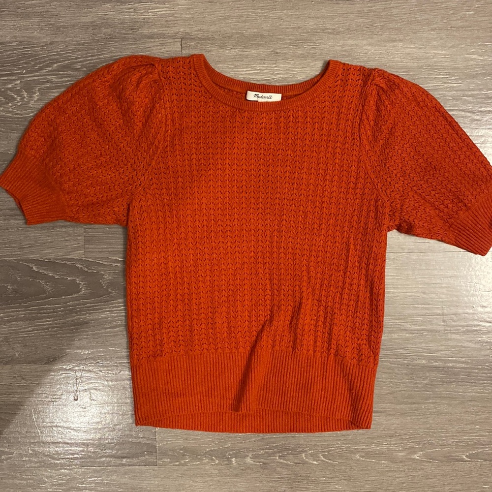 Madewell Short Sleeve Sweater
